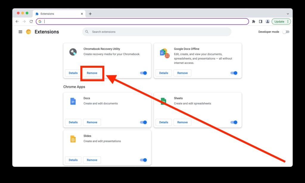 remove extension chrome browser 3 scaled 1 - MacBook Pro Running Very Slow And Freezing (12 Reasons & 10 Solution)