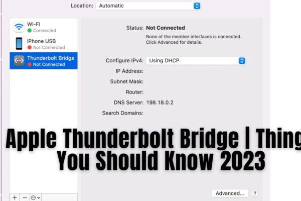 apple thunderbolt bridge