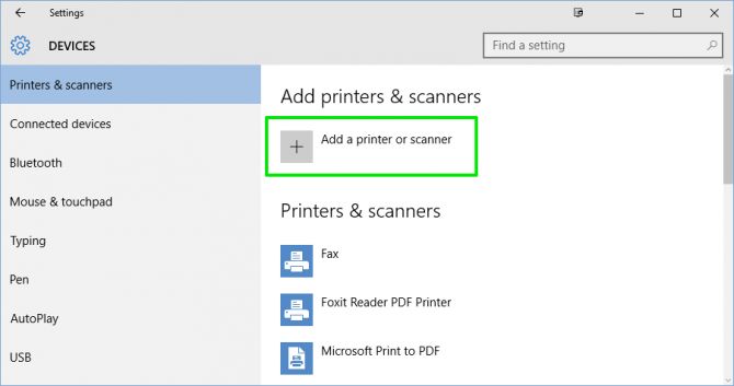 Check-in your laptop for available printers.
