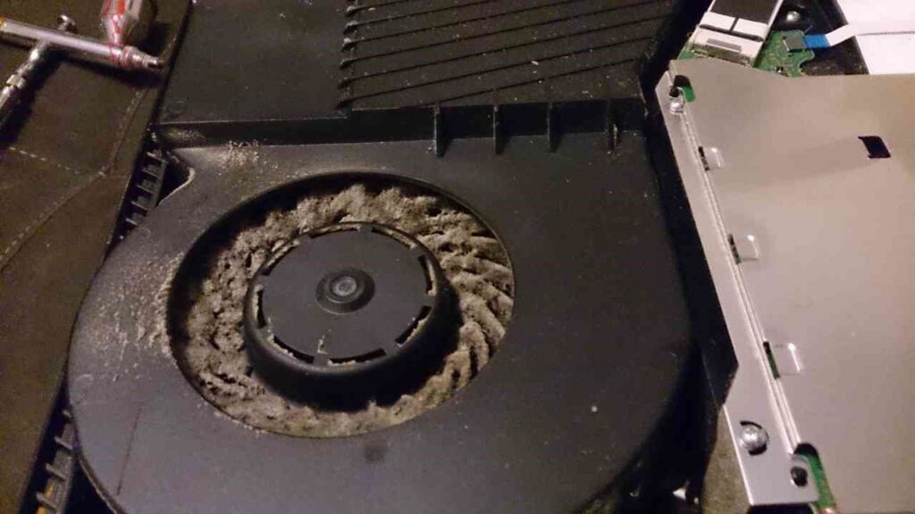 clean the fan