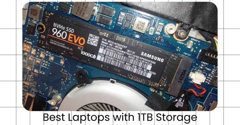 10 Best Laptops with 1TB Storage for 2024